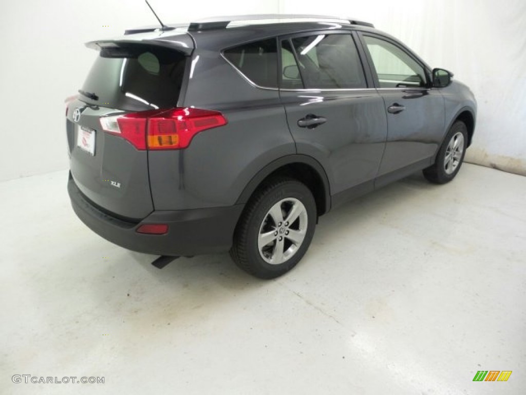 2015 RAV4 XLE - Magnetic Gray Metallic / Ash photo #36