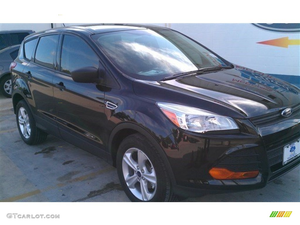 2014 Escape S - Tuxedo Black / Charcoal Black photo #2