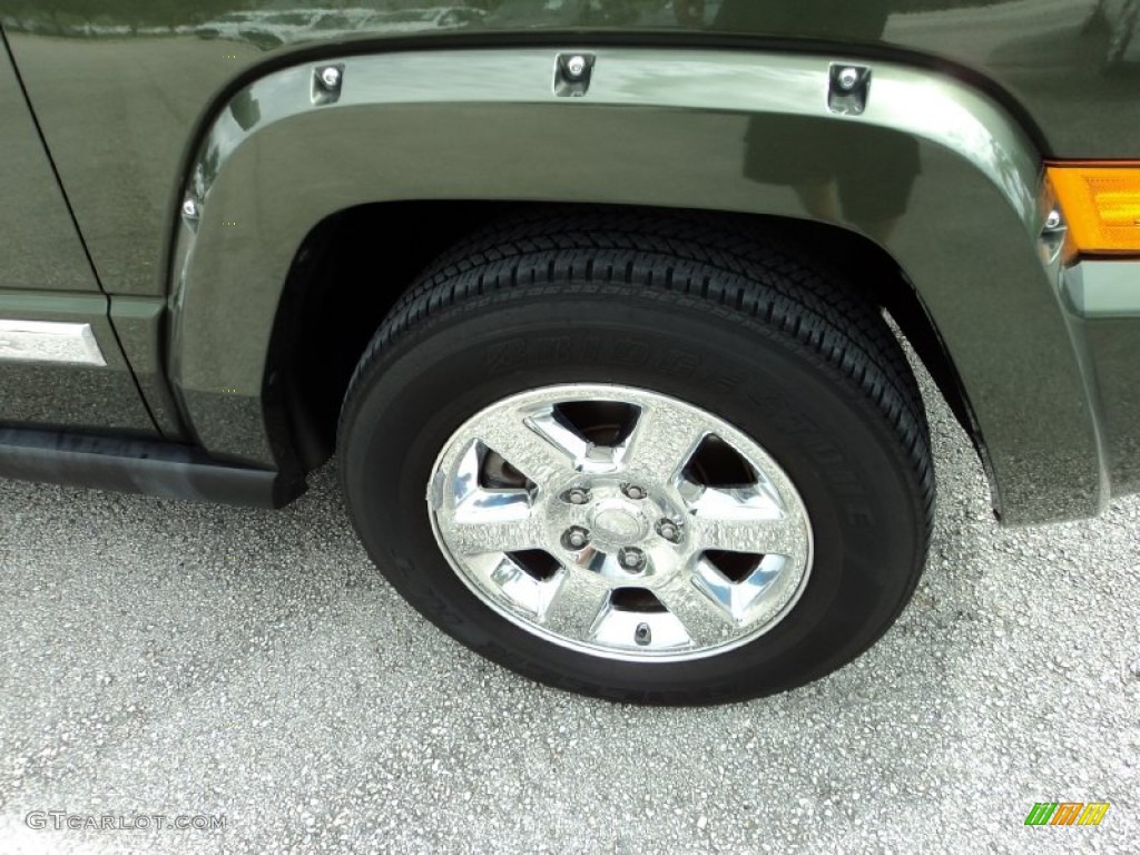 2007 Commander Limited - Jeep Green Metallic / Dark Khaki/Light Graystone photo #3