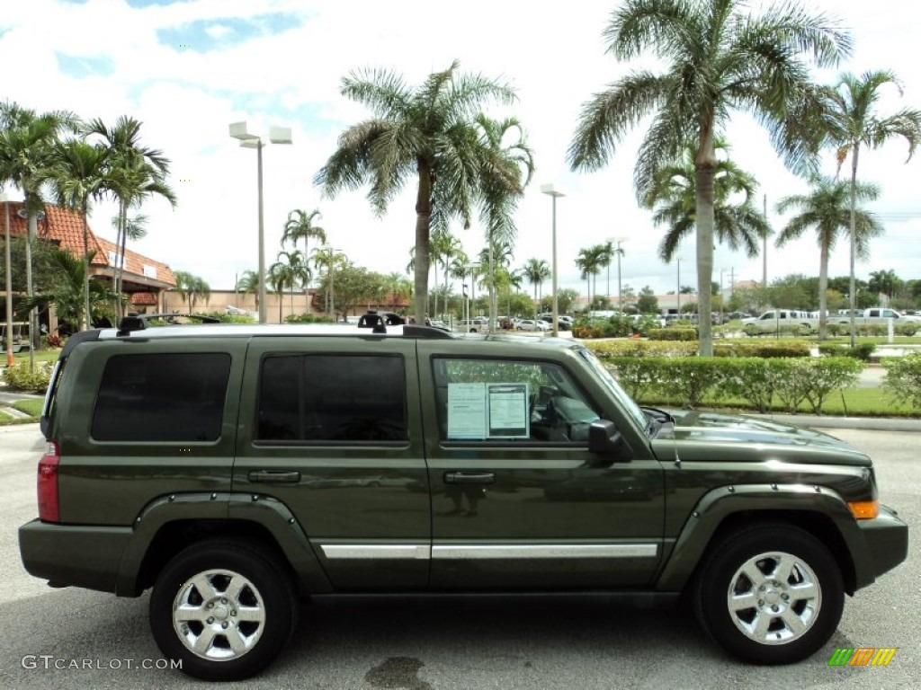 2007 Commander Limited - Jeep Green Metallic / Dark Khaki/Light Graystone photo #5