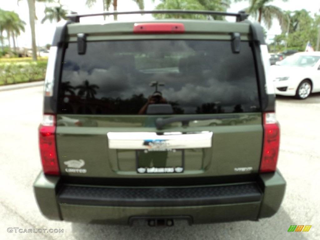 2007 Commander Limited - Jeep Green Metallic / Dark Khaki/Light Graystone photo #7