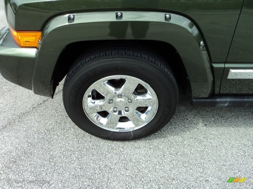 2007 Commander Limited - Jeep Green Metallic / Dark Khaki/Light Graystone photo #12