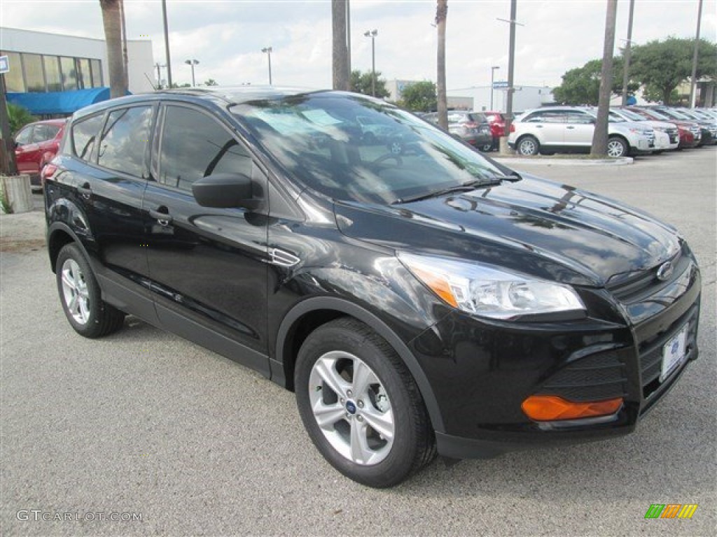 2014 Escape S - Tuxedo Black / Charcoal Black photo #2