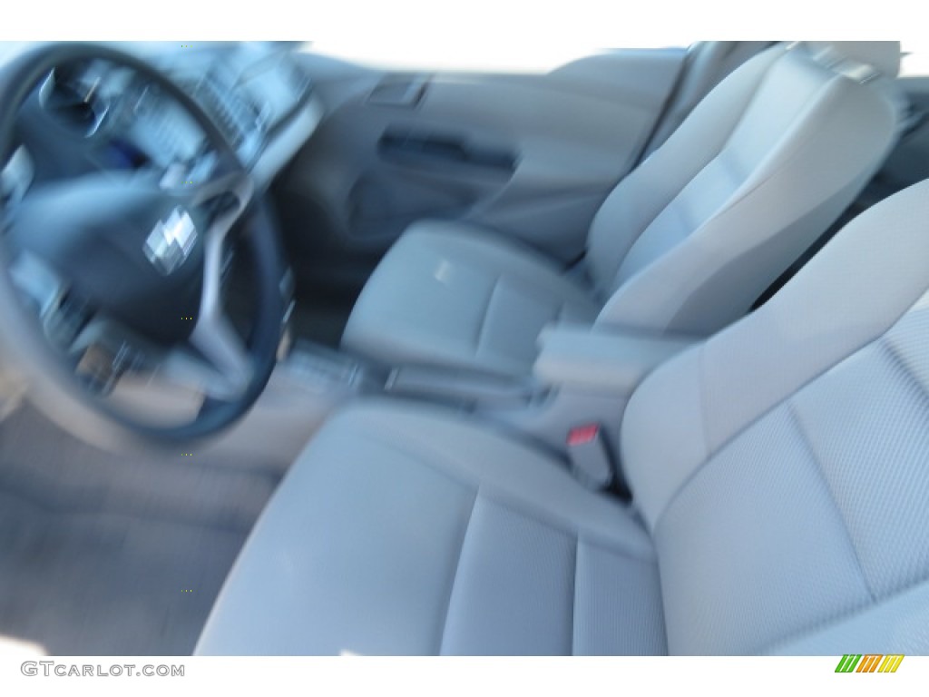 2011 Insight Hybrid EX - Alabaster Silver Metallic / Gray photo #4