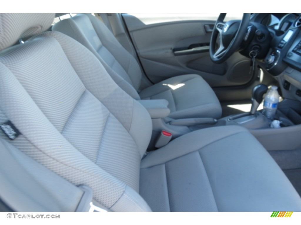 2011 Insight Hybrid EX - Alabaster Silver Metallic / Gray photo #6