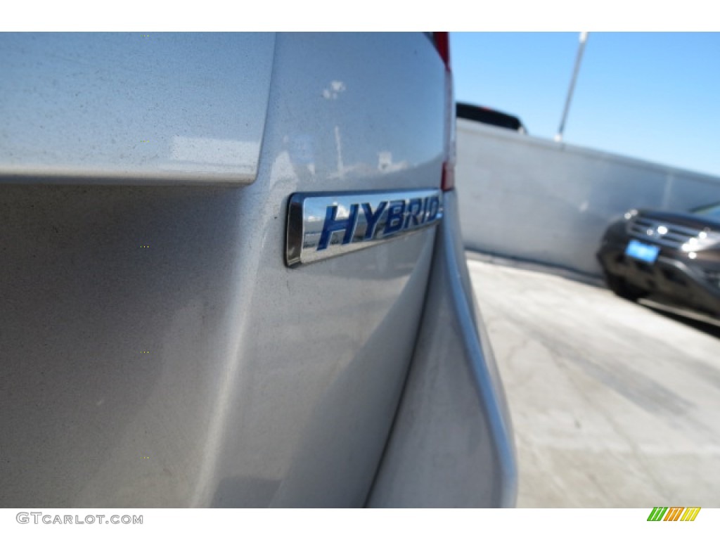 2011 Insight Hybrid EX - Alabaster Silver Metallic / Gray photo #8
