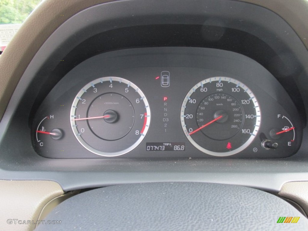 2010 Accord LX Sedan - Bold Beige Metallic / Ivory photo #32