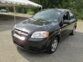 2008 Black Chevrolet Aveo LS Sedan  photo #13