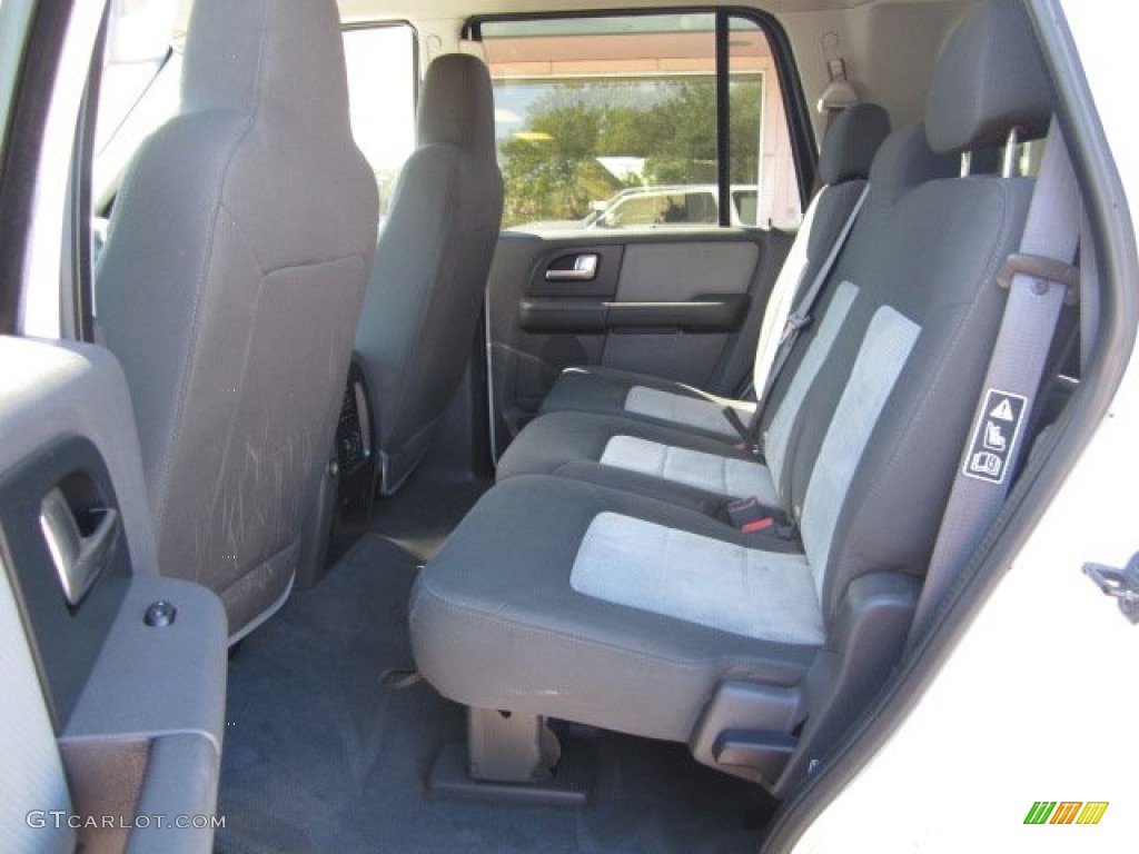 2003 Expedition XLT 4x4 - Oxford White / Flint Grey photo #6