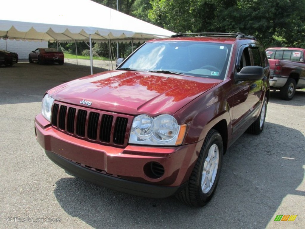 2006 Grand Cherokee Laredo 4x4 - Red Rock Crystal Pearl / Medium Slate Gray photo #15