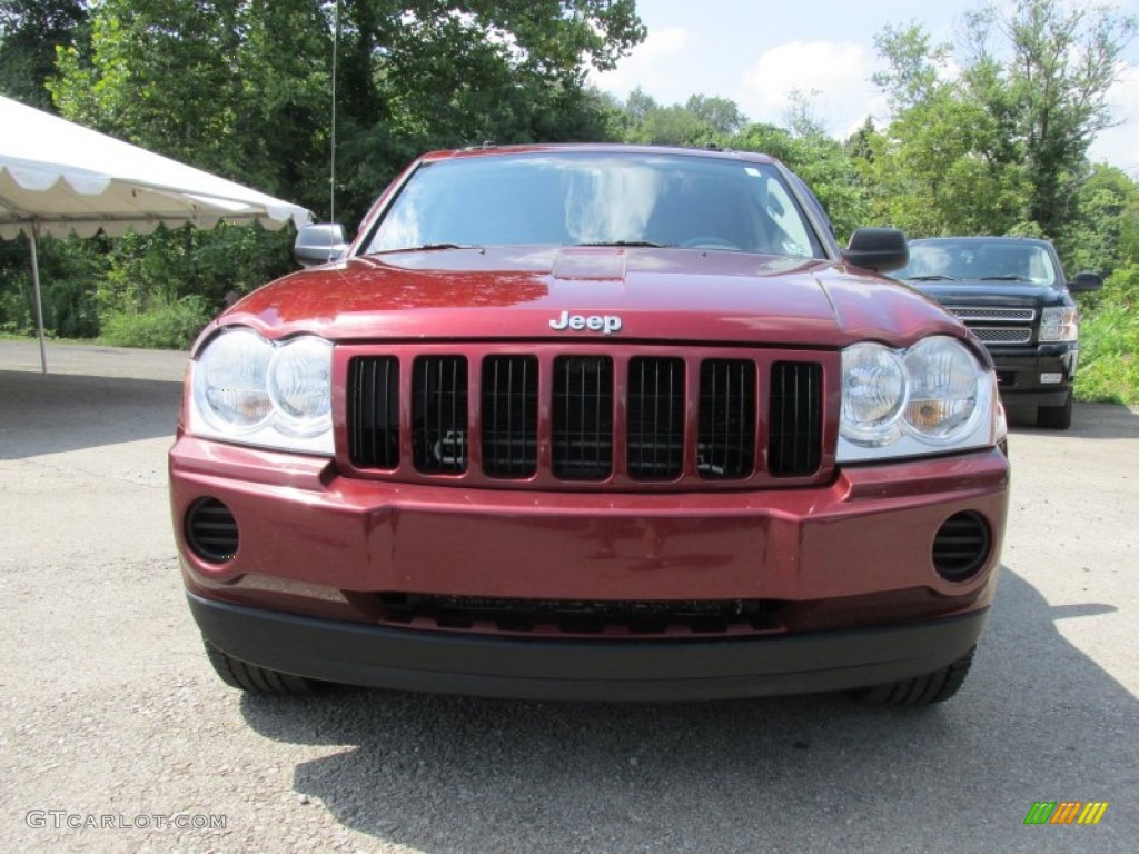 2006 Grand Cherokee Laredo 4x4 - Red Rock Crystal Pearl / Medium Slate Gray photo #38