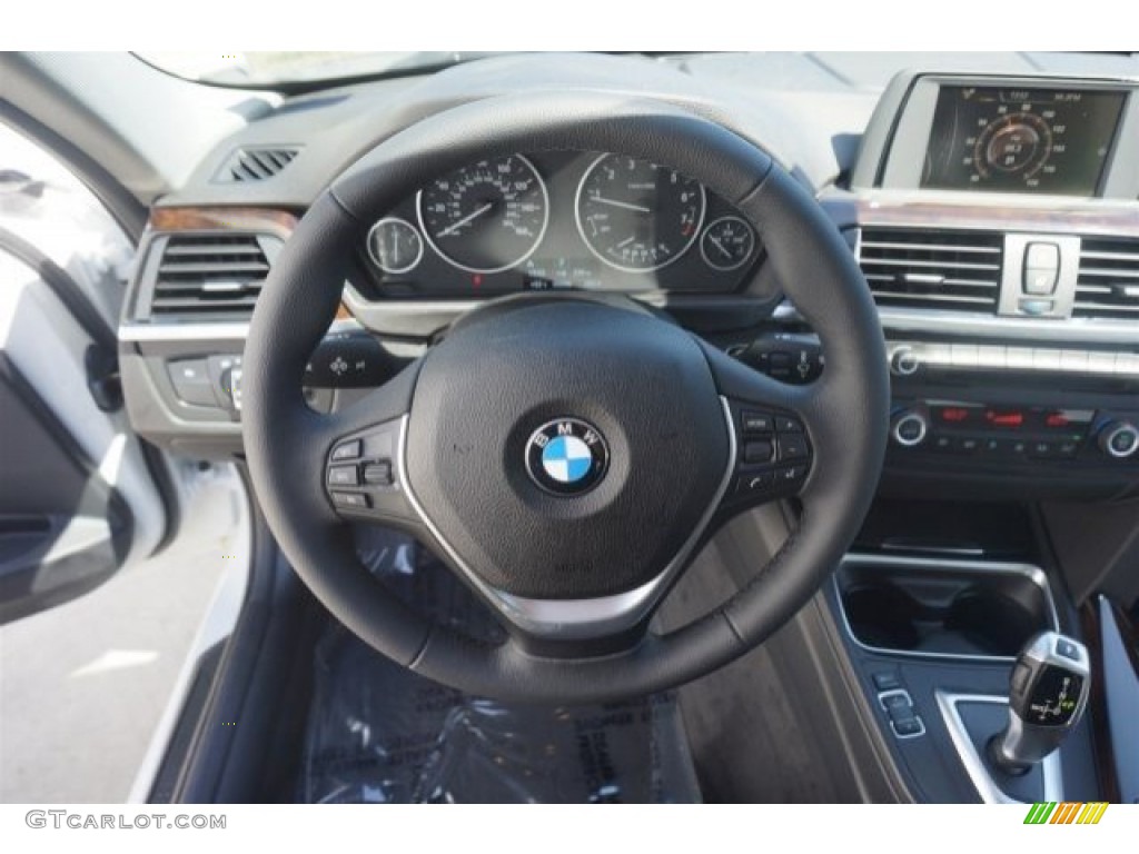 2015 3 Series 328i Sedan - Alpine White / Black photo #8