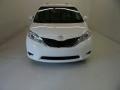 2014 Super White Toyota Sienna LE  photo #3