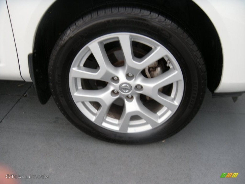 2011 Rogue SV - Pearl White / Gray photo #23
