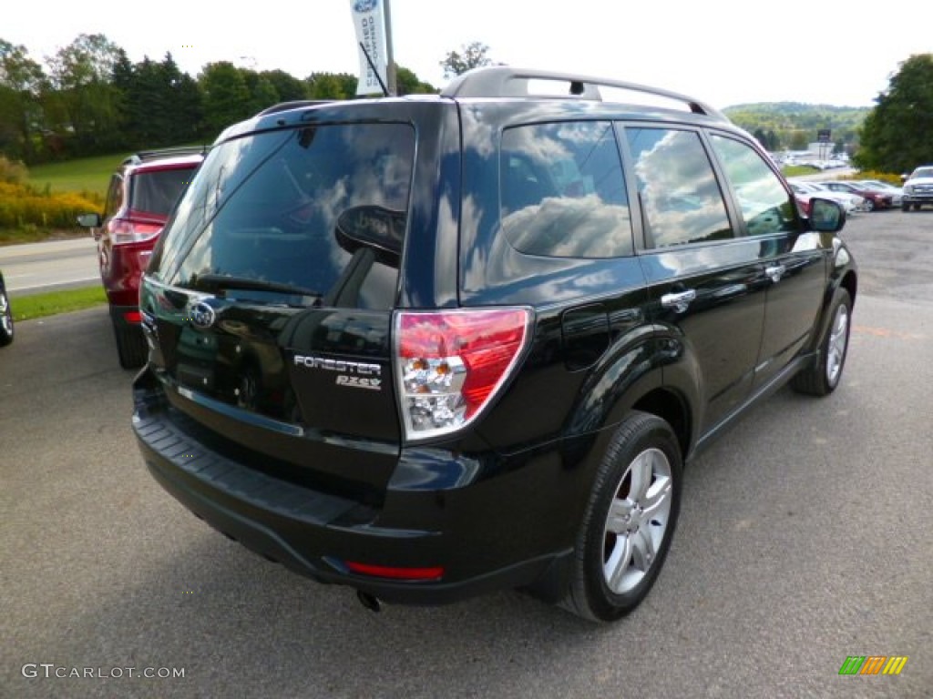 2010 Forester 2.5 X Limited - Obsidian Black Pearl / Black photo #7