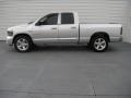 2008 Bright Silver Metallic Dodge Ram 1500 Laramie Quad Cab  photo #3