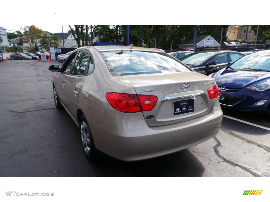 2010 Elantra GLS - Laguna Sand / Beige photo #5