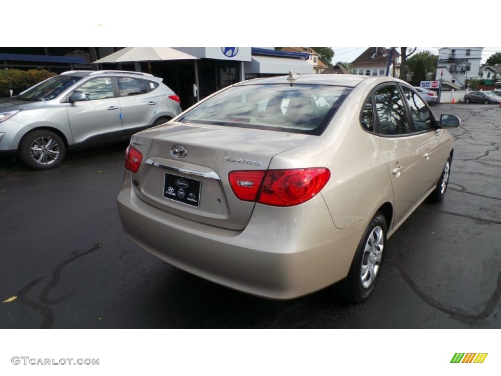 2010 Elantra GLS - Laguna Sand / Beige photo #6