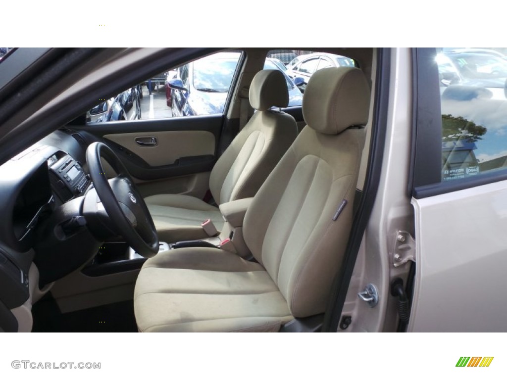 2010 Elantra GLS - Laguna Sand / Beige photo #8