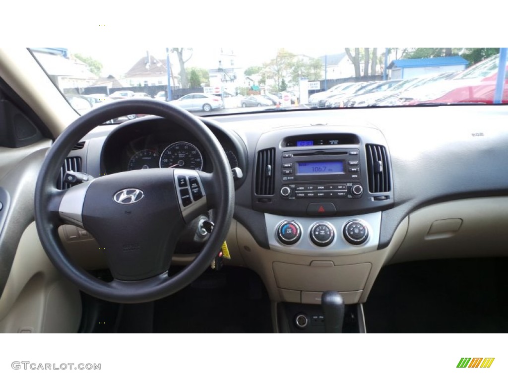 2010 Elantra GLS - Laguna Sand / Beige photo #10
