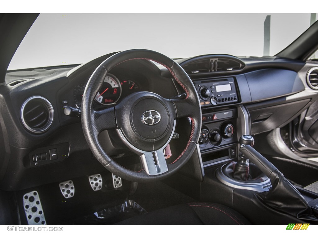 2013 Scion FR-S Sport Coupe Black/Red Accents Dashboard Photo #97468798