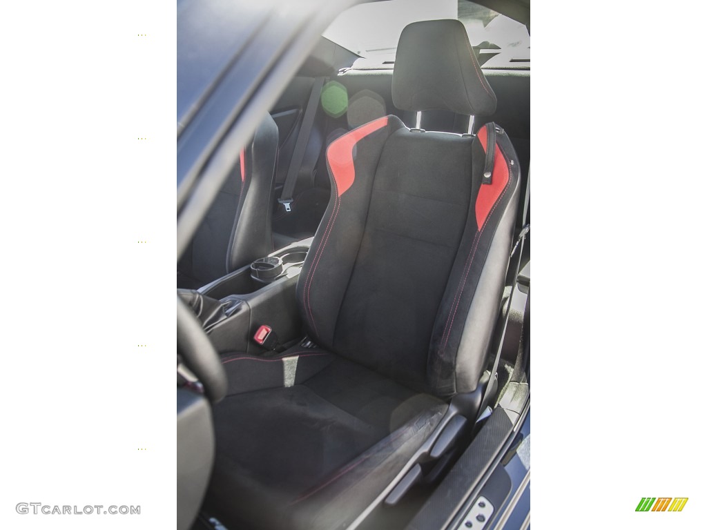 Black/Red Accents Interior 2013 Scion FR-S Sport Coupe Photo #97468876