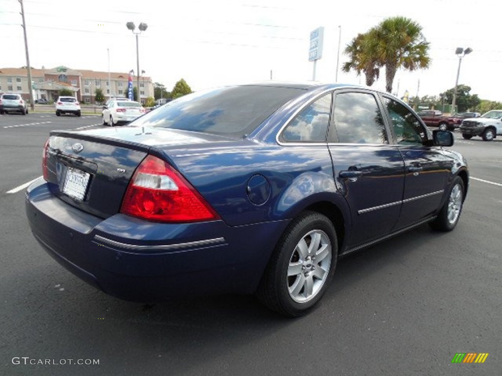 2006 Five Hundred SEL - Dark Blue Pearl Metallic / Pebble Beige photo #8