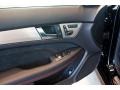 2015 Mercedes-Benz C Black/Red Stitch w/DINAMICA Inserts Interior Door Panel Photo