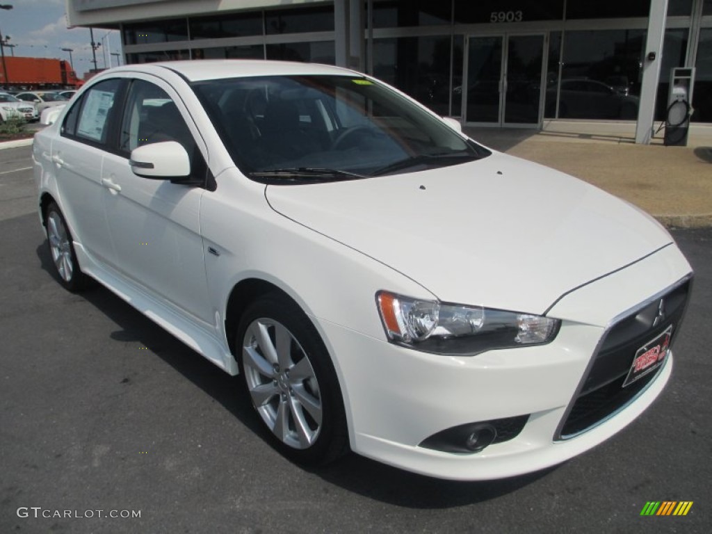 2015 Lancer GT - Wicked White / Black photo #1