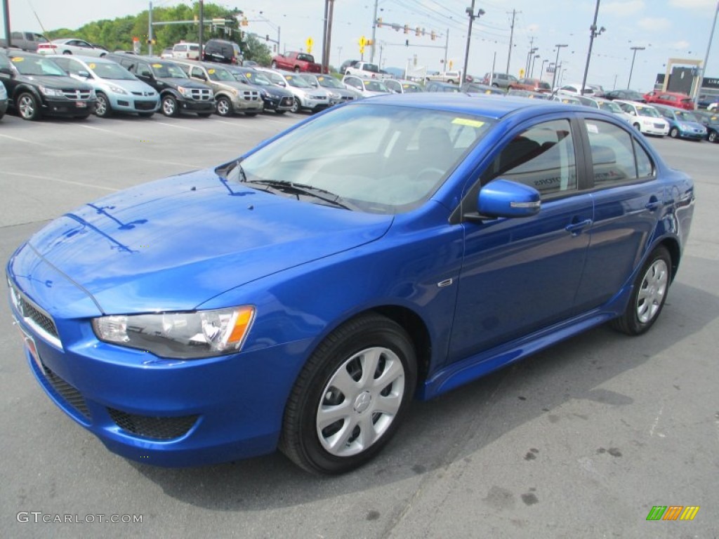 Octane Blue 2015 Mitsubishi Lancer ES Exterior Photo #97470610