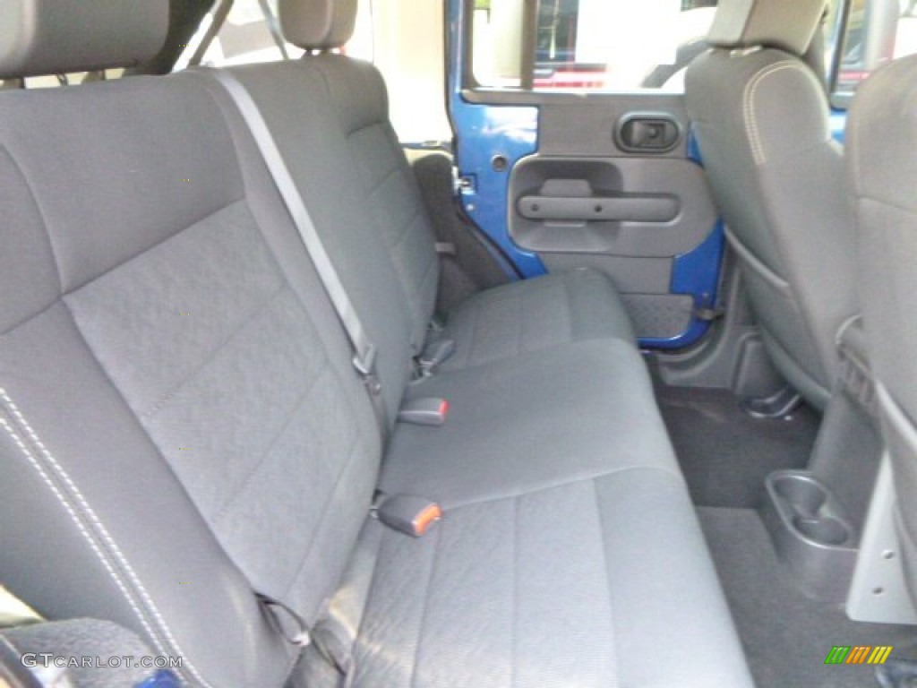 2010 Wrangler Unlimited Mountain Edition 4x4 - Surf Blue Pearl / Dark Slate Gray/Medium Slate Gray photo #9