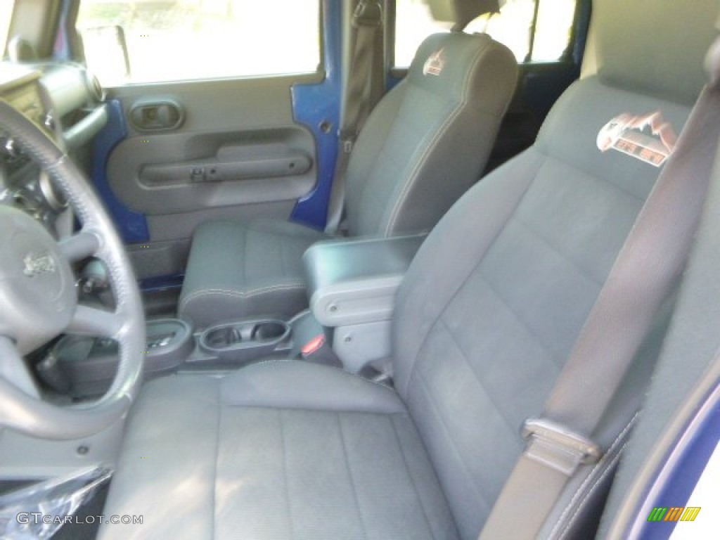 2010 Wrangler Unlimited Mountain Edition 4x4 - Surf Blue Pearl / Dark Slate Gray/Medium Slate Gray photo #11