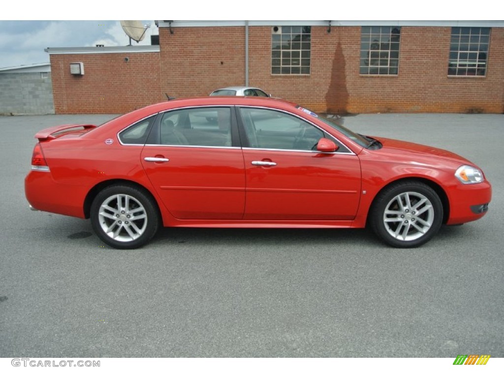 Victory Red 2009 Chevrolet Impala LTZ Exterior Photo #97472860