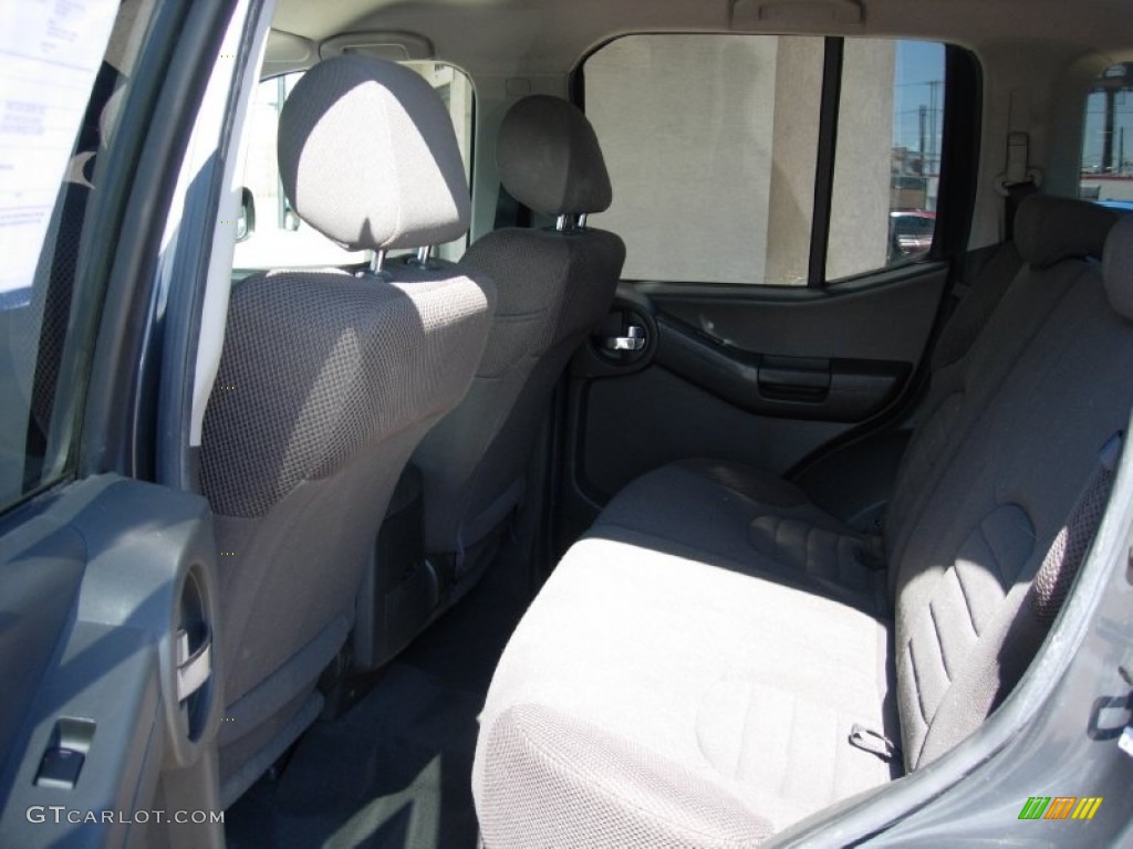 2008 Xterra S 4x4 - Night Armor Dark Gray / Steel/Graphite photo #9