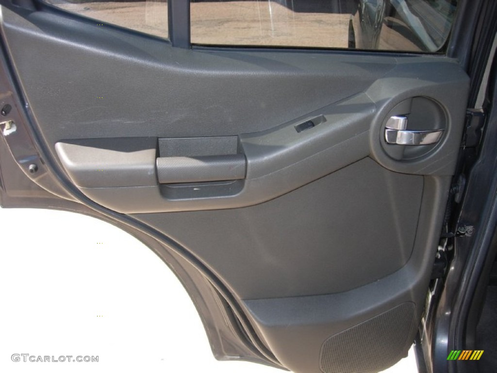 2008 Xterra S 4x4 - Night Armor Dark Gray / Steel/Graphite photo #19