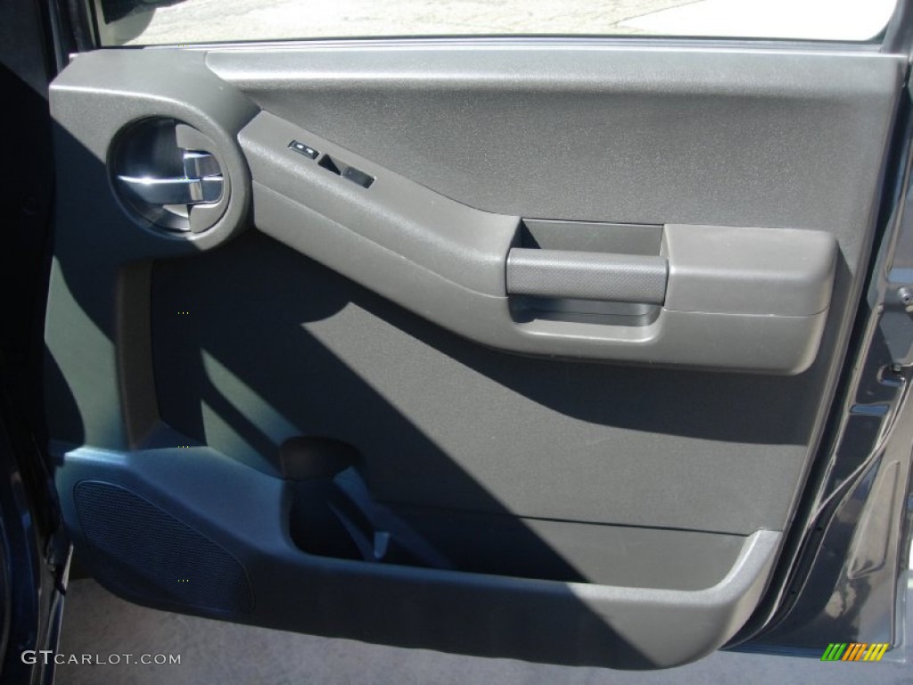2008 Xterra S 4x4 - Night Armor Dark Gray / Steel/Graphite photo #21