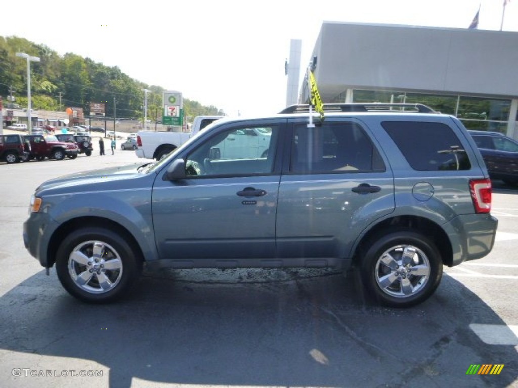 2010 Escape XLT V6 4WD - Steel Blue Metallic / Charcoal Black photo #2