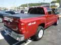 2006 Inferno Red Crystal Pearl Dodge Dakota SLT Quad Cab 4x4  photo #6