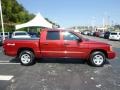 2006 Inferno Red Crystal Pearl Dodge Dakota SLT Quad Cab 4x4  photo #7