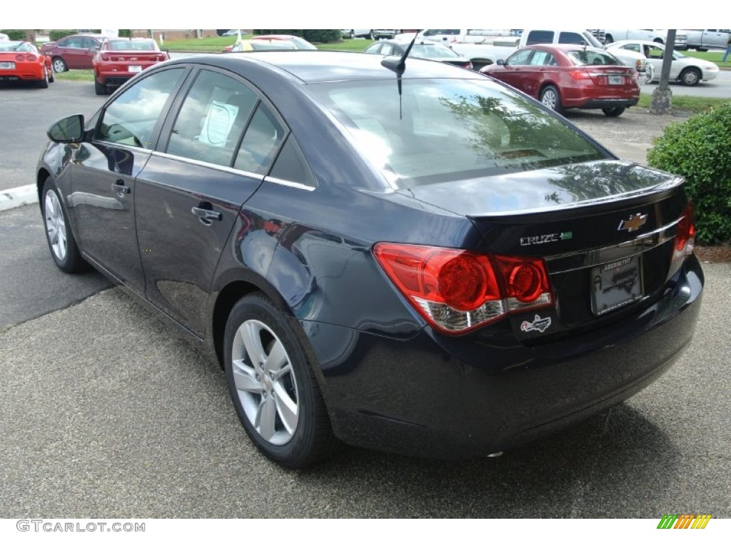 2014 Cruze Diesel - Blue Ray Metallic / Cocoa/Light Neutral photo #4