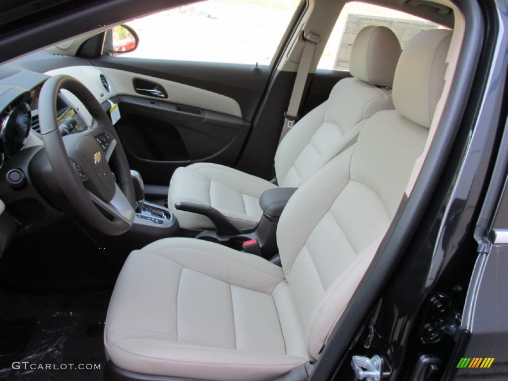 2014 Cruze LTZ - Black Granite Metallic / Jet Black/Brick photo #12