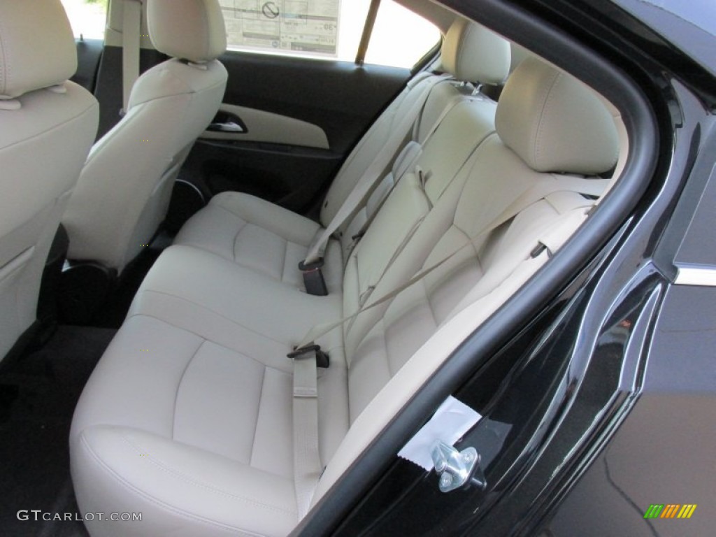 2014 Cruze LTZ - Black Granite Metallic / Jet Black/Brick photo #13