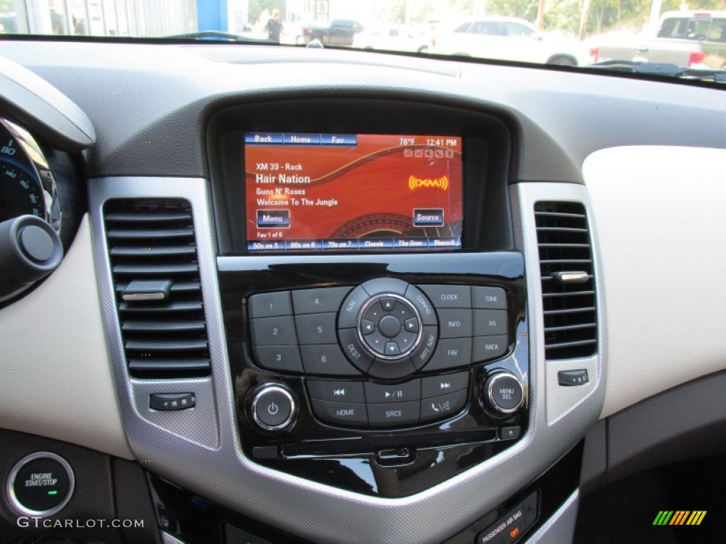 2014 Cruze LTZ - Black Granite Metallic / Jet Black/Brick photo #16