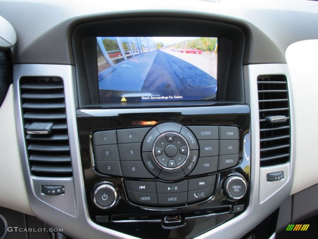 2014 Cruze LTZ - Black Granite Metallic / Jet Black/Brick photo #18