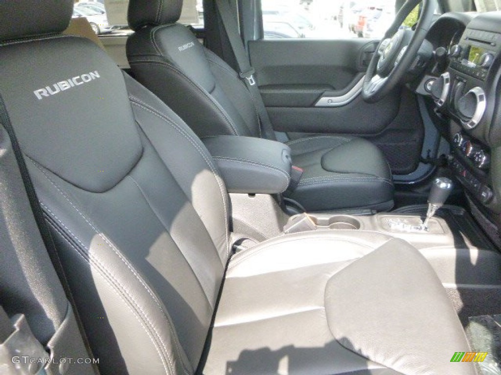2015 Jeep Wrangler Rubicon Hard Rock 4x4 Front Seat Photo #97476708