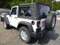 2015 Bright White Jeep Wrangler Sport S 4x4  photo #3