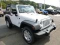 2015 Bright White Jeep Wrangler Sport S 4x4  photo #7