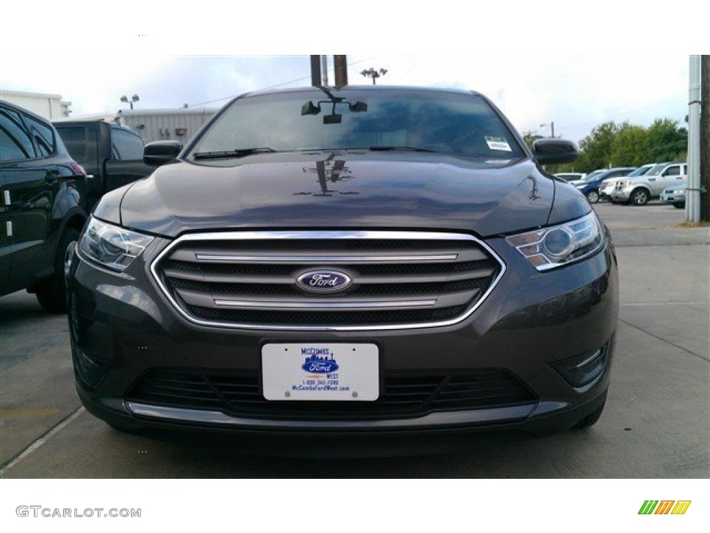 2015 Taurus SEL - Magnetic Metallic / Charcoal Black photo #4