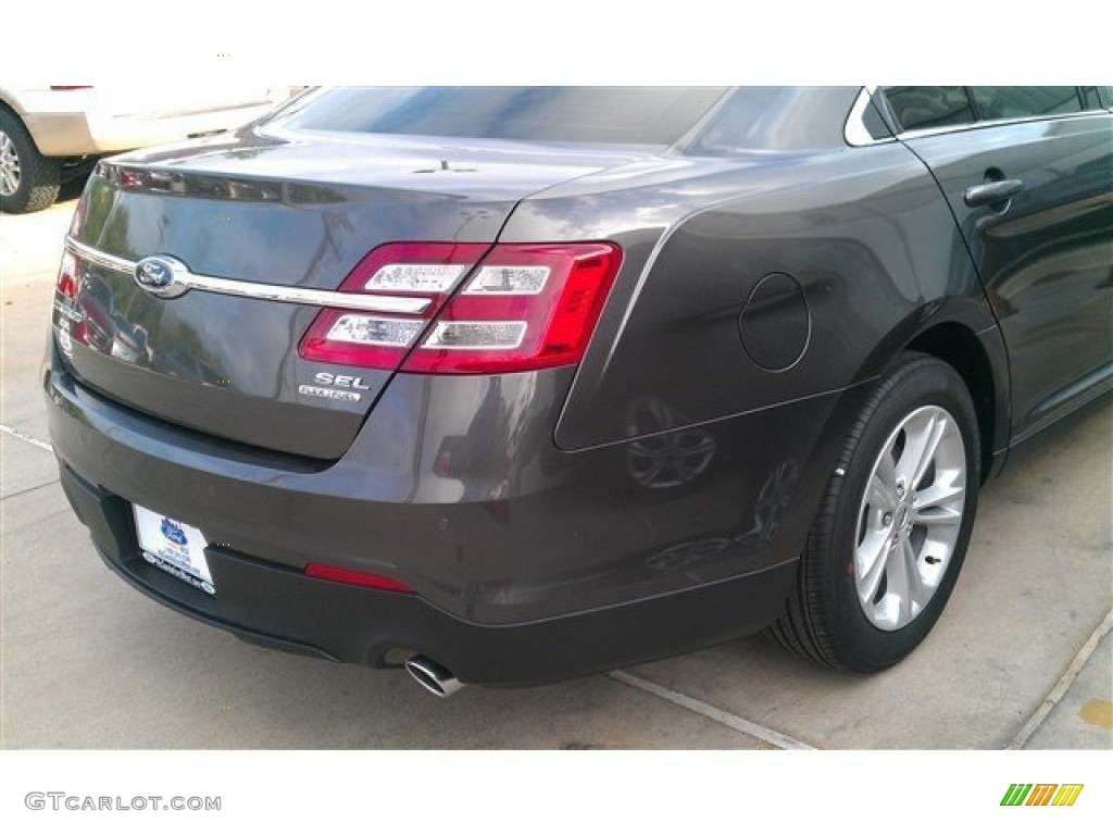 2015 Taurus SEL - Magnetic Metallic / Charcoal Black photo #9
