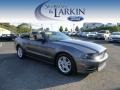 2014 Sterling Gray Ford Mustang V6 Convertible  photo #1